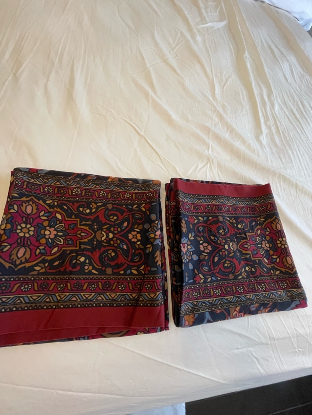 Vintage Ralph Lauren Brentwood Jewel Egyptian Cotton King Pillowcase Set of 2 - Picture 12 of 13